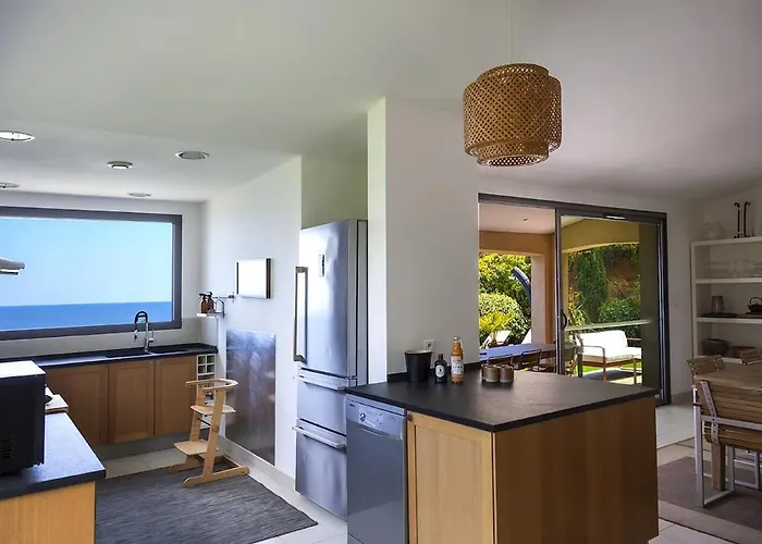 度假居 10 Personnes Avec Piscine Vue