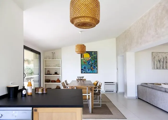 度假居 10 Personnes Avec Piscine Vue