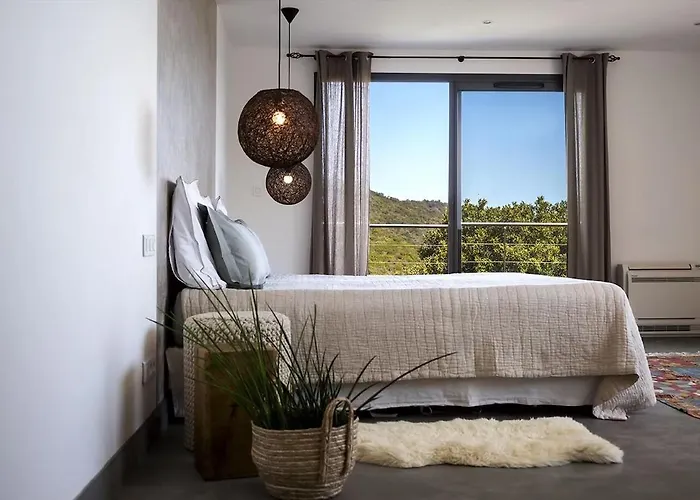 度假居 10 Personnes Avec Piscine Vue